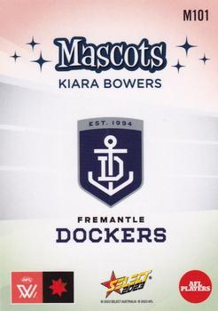2023 Select AFL Footy Stars - Mascots #M101 Kiara Bowers Back